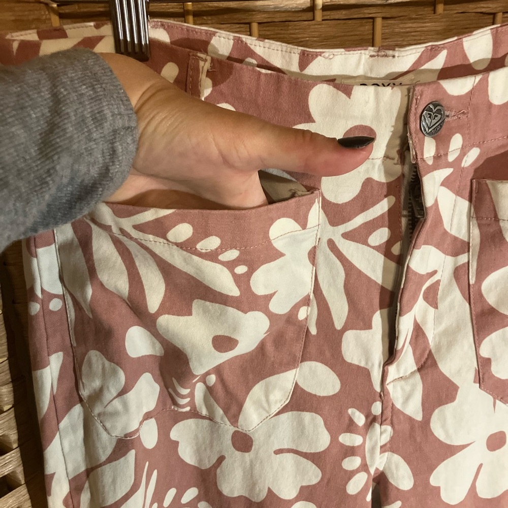 Roxy Hawaiian 🌺 Cotton Trousers - Picture 5 of 12